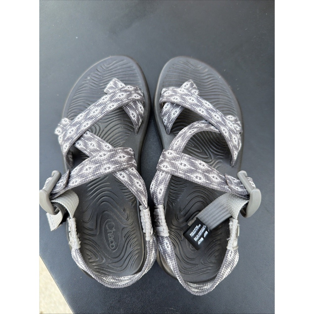 Chaco Z/Volv 2 Sandals Womens 6 Hiking Strappy Comfort Low Top Flats Nova Gray